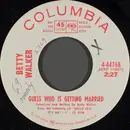 7inch Vinyl Single - Betty Walker - Hum-Hum-Hum