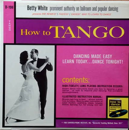 Betty White - How To Tango