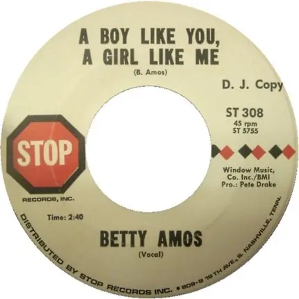 Betty Amos - He's A Man