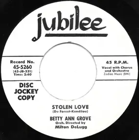 Betty Ann Grove - Stolen Love / You I'm Gonna Marry