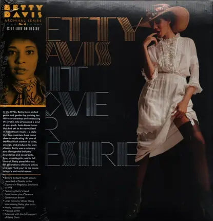 Betty Davis - Is It Love Or Desire