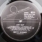 LP - Betty Dorsey - Cry Out