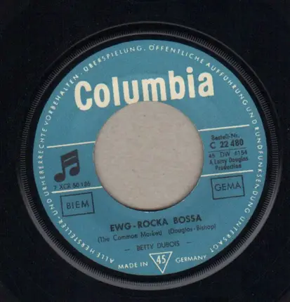 Betty Dubois - EWG-Rocka Bossa / Russian Rocka Bossa