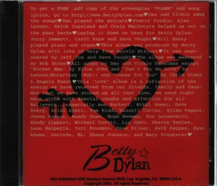 Betty Dylan - Flame