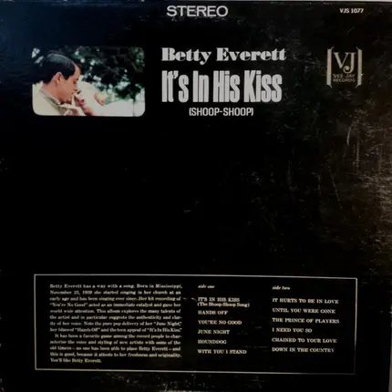 Betty Everett - You're No Good / It's In His Kiss (Shoop-Shoop)