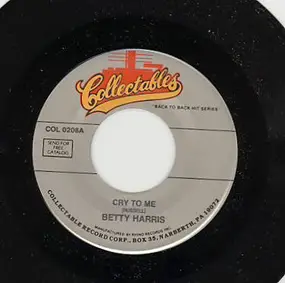 Betty Harris - Cry To Me / And That Reminds Me