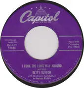 7inch Vinyl Single - Betty Hutton - Broke, Bare-Foot, And Starry-Eyed / I Took The Long Way Around