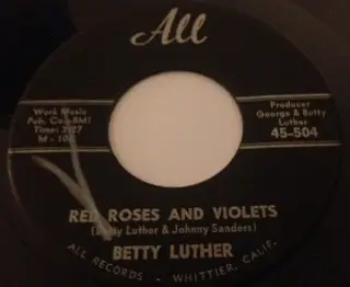 Betty Luther - Red Roses And Violets