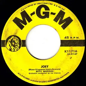 Betty Madigan - Joey / And So I Walked Home