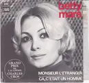 7inch Vinyl Single - Betty Mars - Monsieur L' Étranger / Ça, C' Était Un Homme