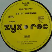 12inch Vinyl Single - Betty Miranda - Dance