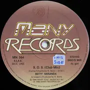 12inch Vinyl Single - Betty Miranda - S.O.S.