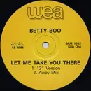 12inch Vinyl Single - Betty Boo - Let Me Take You There - Promo