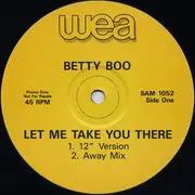 12inch Vinyl Single - Betty Boo - Let Me Take You There - Promo