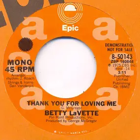 Bettye Lavette - Thank You For Loving Me