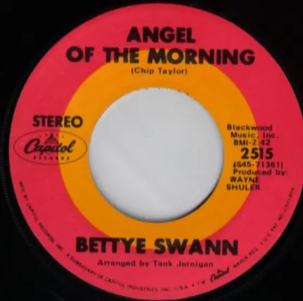 Bettye Swann - Angel Of The Morning / No Faith No Love