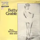 LP - Betty Grable - Rare Recordings 1930-1970