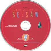 CD - Beth Hart & Joe Bonamassa - Seesaw
