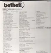 LP - Bethel Choir / Robert Berglund - Three Spirituals, Lamb Of God, Sixty-Seventh Psalm