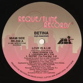 Bettina - Love Is A Lie