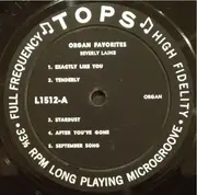 LP - Beverly Laine , Eddie Truman - Organ Favorites