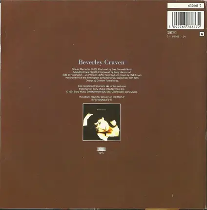Beverley Craven - Memories