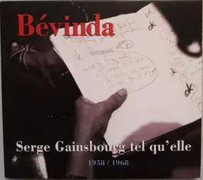 Bévinda - Serge Gainsbourg Tel Qu'Elle 1958-1968