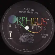 12'' - B-Fats - Music Maestro