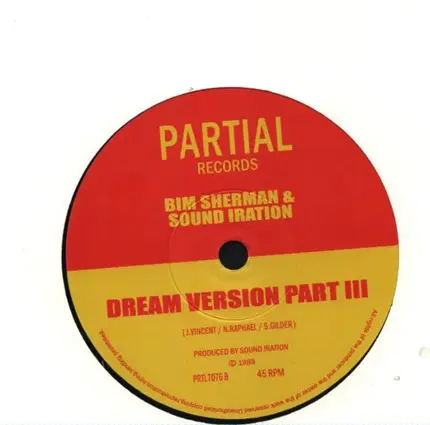 Bim Sherman & Sound Iration - Dream