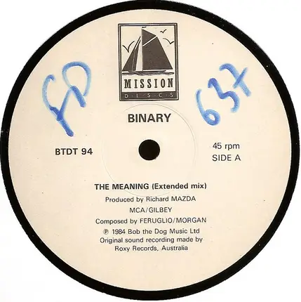Binary - The Meaning