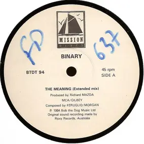 BINARY - The Meaning