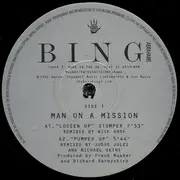 12inch Vinyl Single - Bing Abrahams - Man On A Mission / Touch