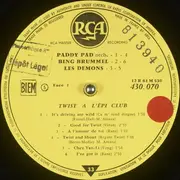 LP - Bing Brummel / Paddy Pad / Les Démons - Twist A L'Epi-Club