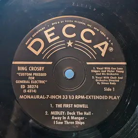 Bing Crosby - The First Nowell