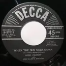 7inch Vinyl Single - Bing Crosby - When The Sun Goes Down