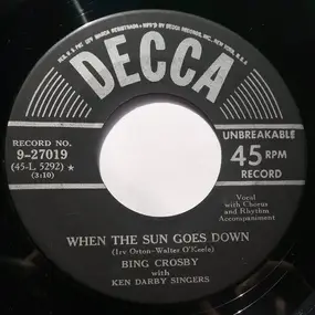 Bing Crosby - When The Sun Goes Down