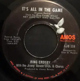 Bing Crosby - It's All In The Game / More And More