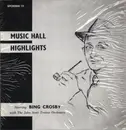 LP - Bing Crosby With John Scott Trotter And His Orchestra - Music Hall Highlights