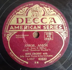 Bing Crosby - Amor, Amor / I'll Be Seeing You