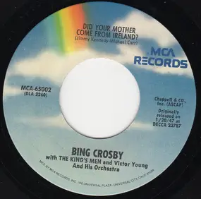 Bing Crosby - Did Your Mother Come From Ireland? / Where The River Shannon Flows