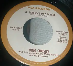 Bing Crosby - St. Patrick's Day Parade / With My Shillelage Under My Arm