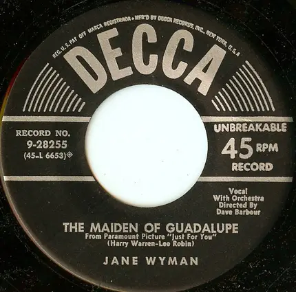 Bing Crosby And Jane Wyman - Zing a Little Zong