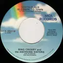7inch Vinyl Single - Bing Crosby And The Andrews Sisters With Vic Schoen And His Orchestra - Jingle Bells / Santa Claus Is Comin' To Town - Cloud Label
