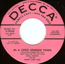 7inch Vinyl Single - Bing Crosby And The Buddy Cole Trio - In A Little Spanish Town ('Twas On A Night Like This)