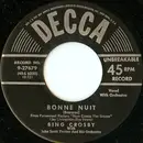 7inch Vinyl Single - Bing Crosby - Bonne Nuit (Bonwee)