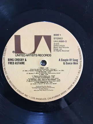 Bing Crosby & Fred Astaire - A Couple Of Song & Dance Men