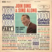LP - Bing Crosby & His Friends - 101 Gang Songs (Part 1) - Mono