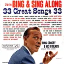 LP - Bing Crosby & His Friends - Join Bing & Sing Along