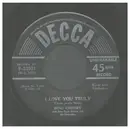 7inch Vinyl Single - Bing Crosby - I Love You Truly / Just A-Wearyin' For You