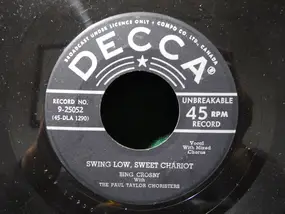 Bing Crosby - Swing Low, Sweet Chariot / Brahm's Lullaby